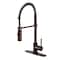 Gourmetier LS8775DL Concord Sgl-Handle Pre-Rinse Kitchen Faucet, Oil Rubbed Brnz LS8775DL - alternate 1